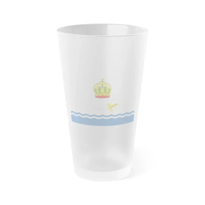 Flag of Astrakhan Russia - Frosted Pint Glass 16oz 16oz Frosted - Go Mug Yourself