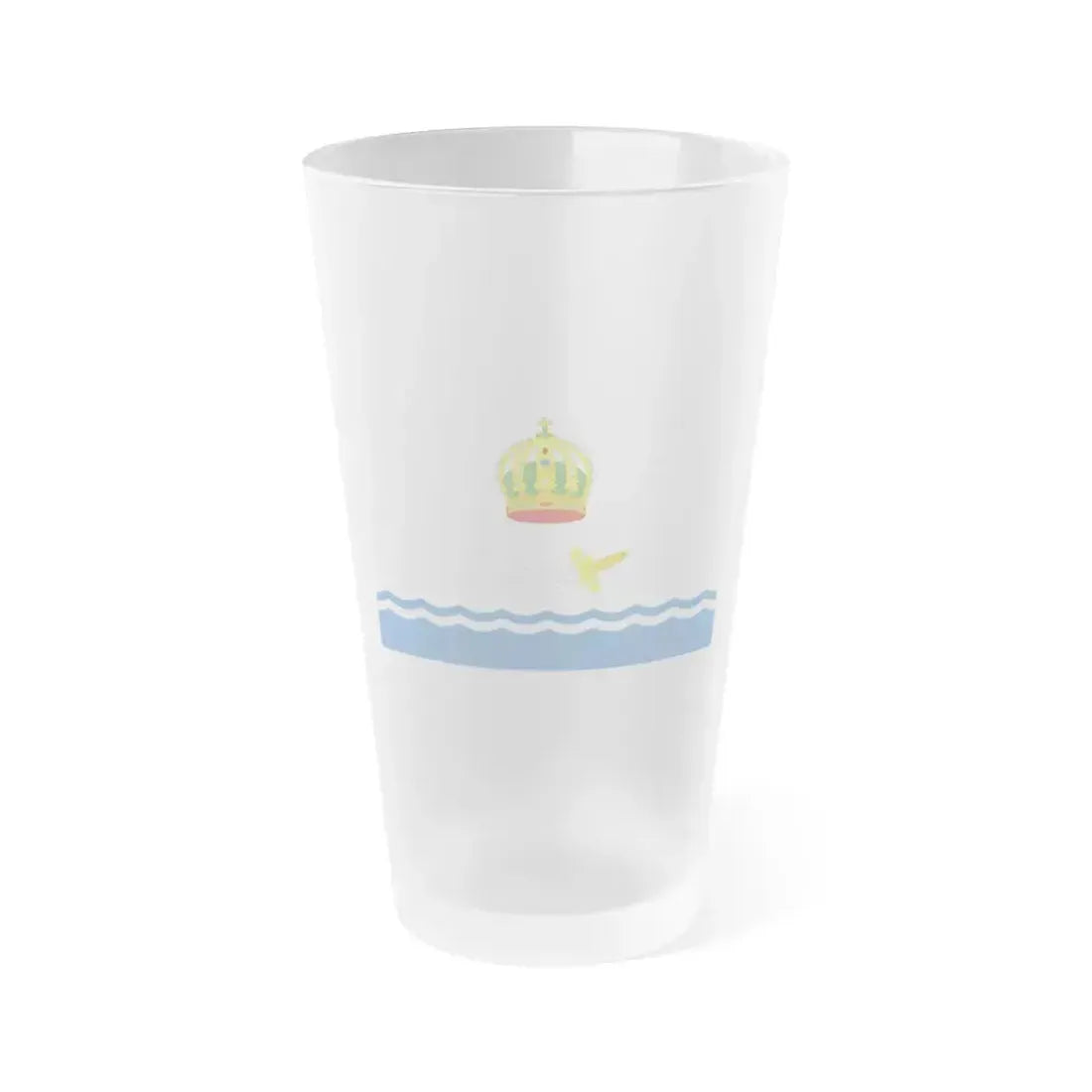 Flag of Astrakhan Russia - Frosted Pint Glass 16oz 16oz Frosted - Go Mug Yourself