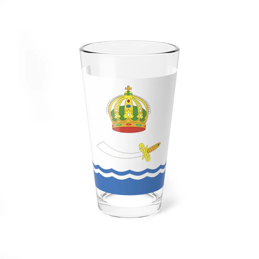 Flag of Astrakhan Russia - Pint Glass 16oz-16oz-Go Mug Yourself