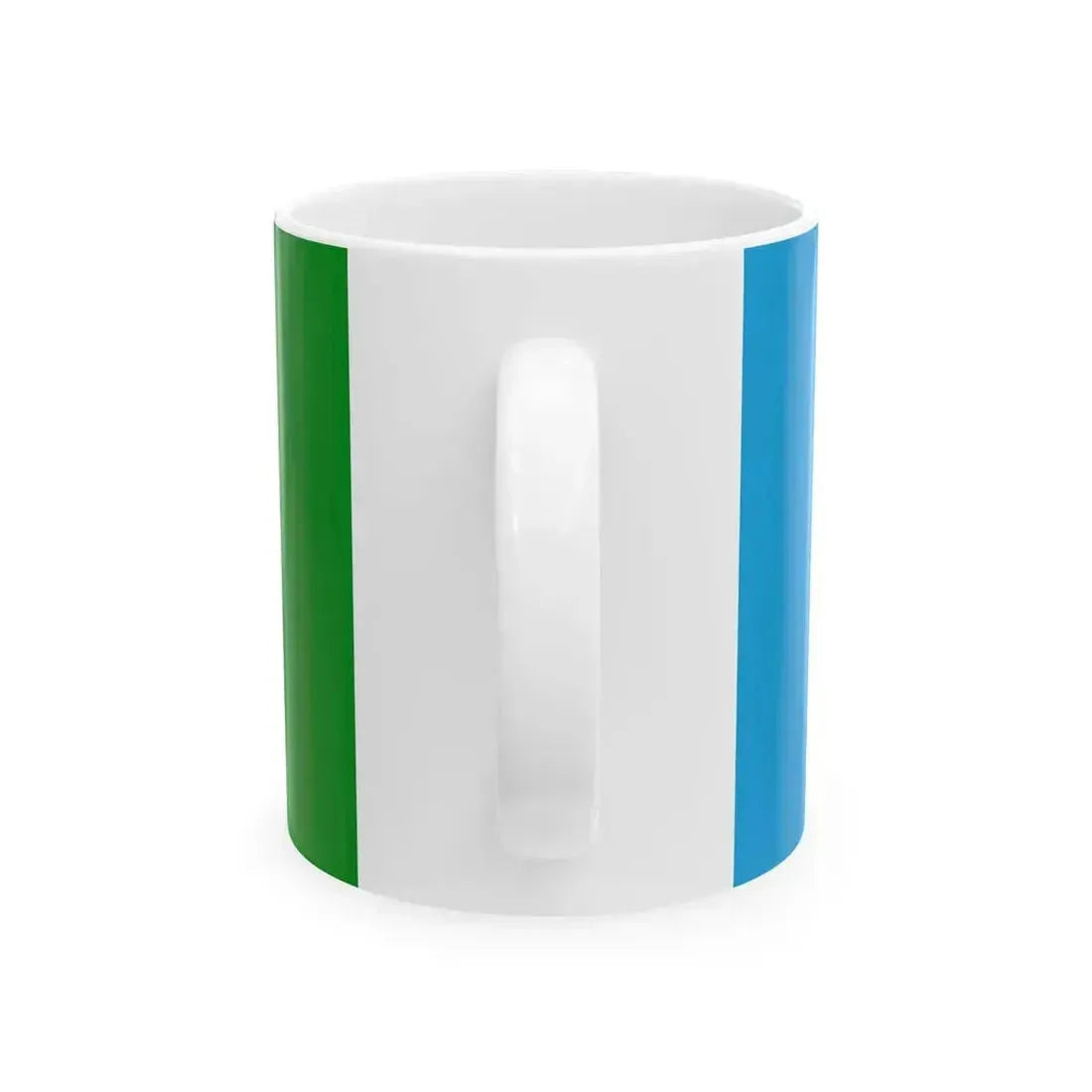 Flag of Astraviec (Belarus) White Coffee Mug - Go Mug Yourself
