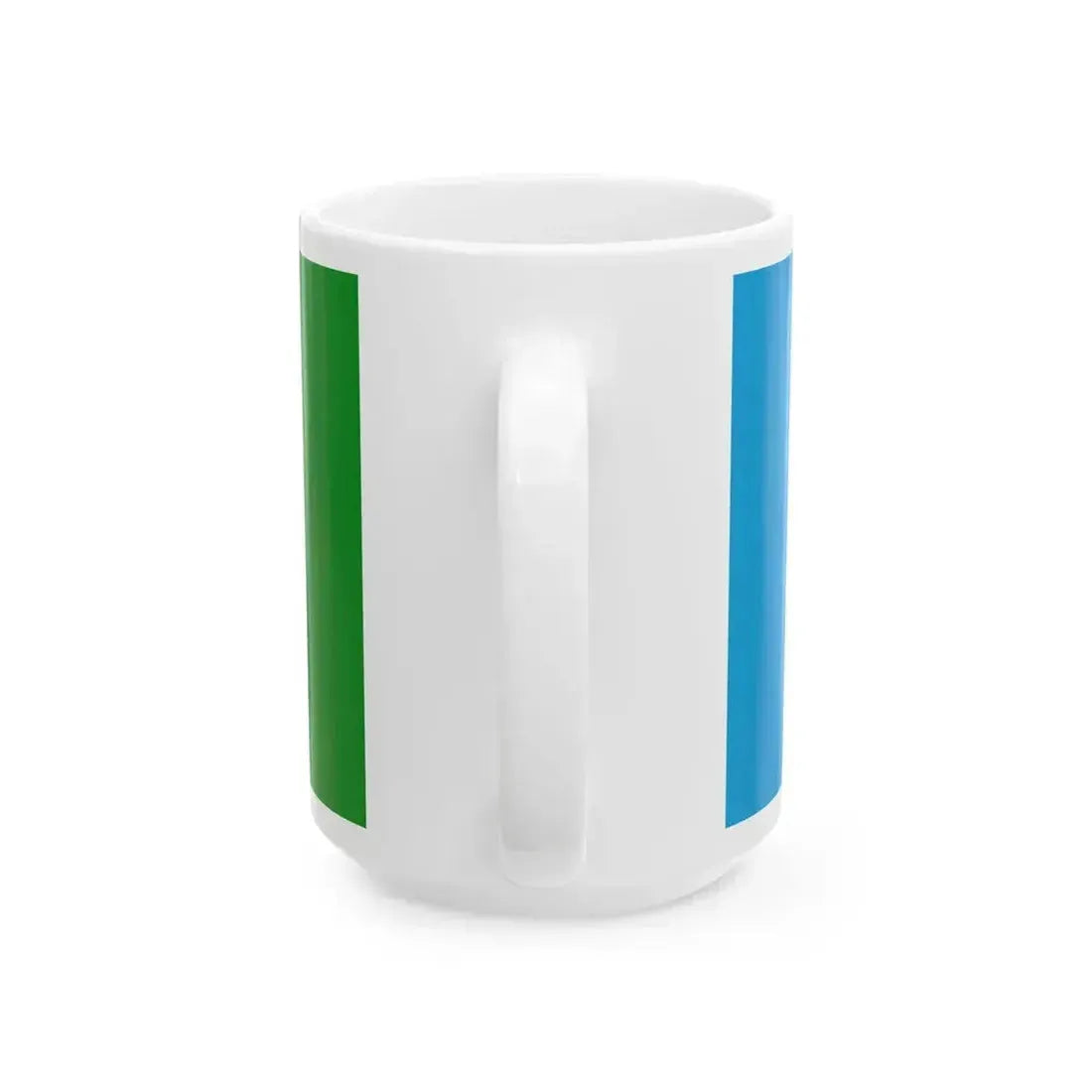 Flag of Astraviec (Belarus) White Coffee Mug - Go Mug Yourself