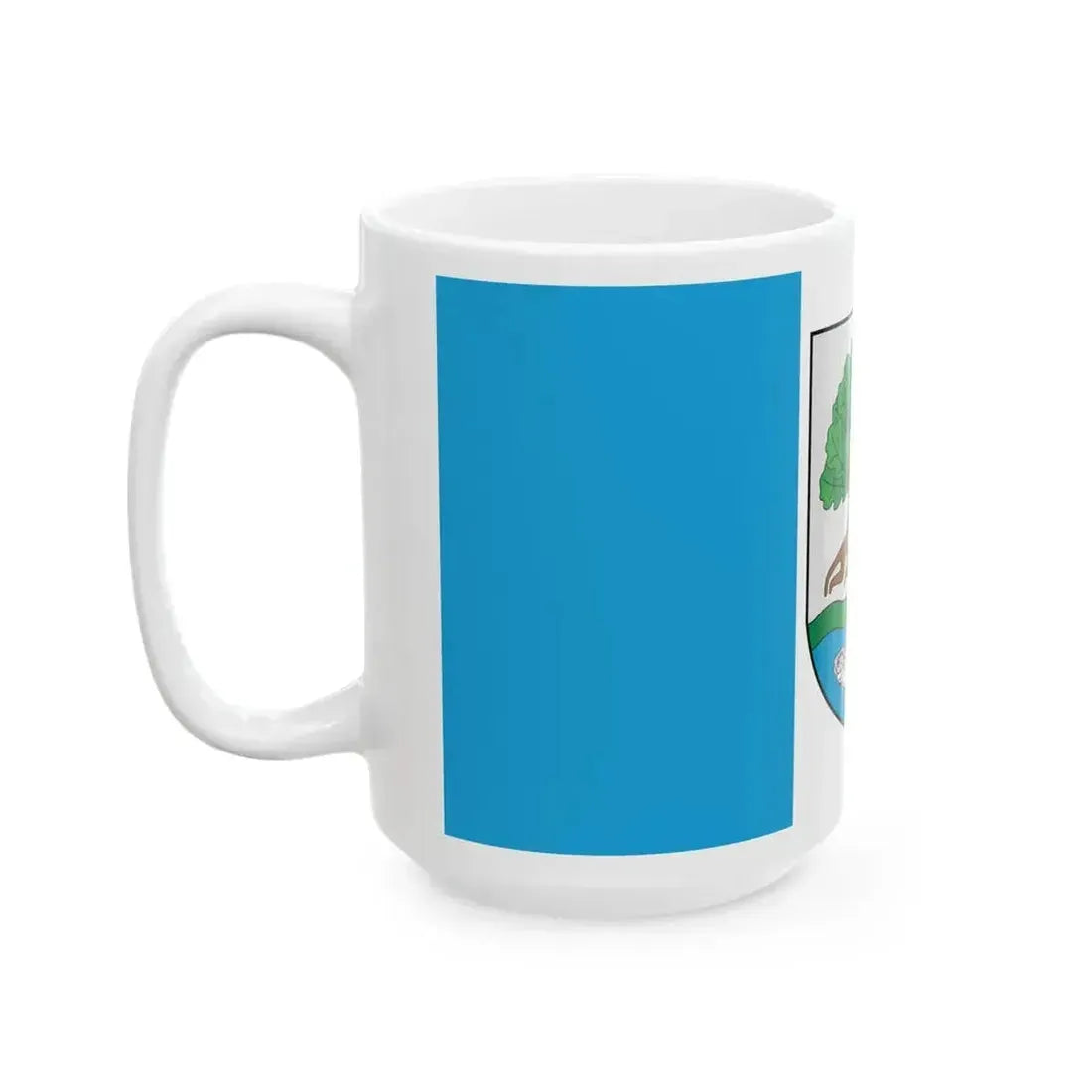 Flag of Astraviec (Belarus) White Coffee Mug - Go Mug Yourself