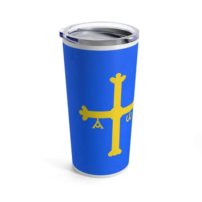 Flag of Asturias Spain - Tumbler 20oz - Go Mug Yourself