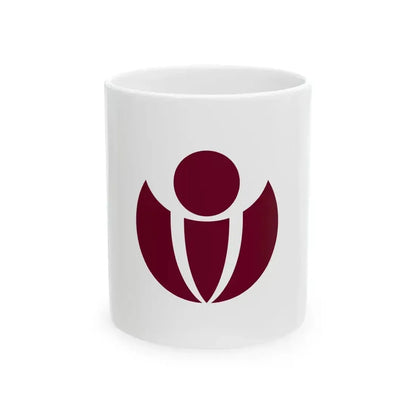 Flag of Asuka Nara (Japan) White Coffee Mug 11oz - Go Mug Yourself