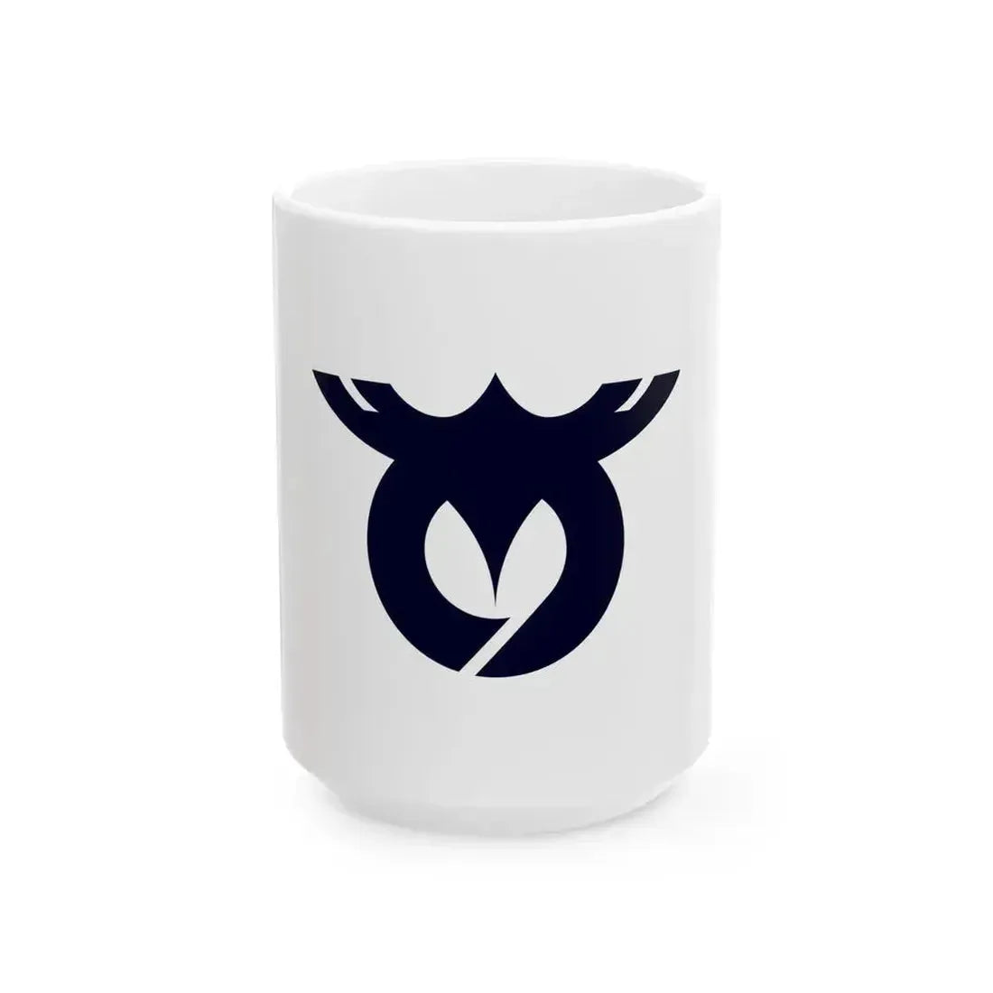 Flag of Asuke Aichi 1971-2005 (Japan) White Coffee Mug 15oz - Go Mug Yourself