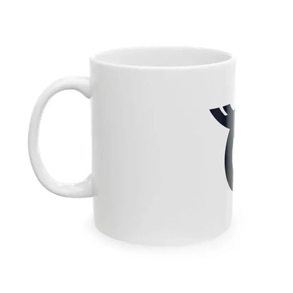 Flag of Asuke Aichi 1971-2005 (Japan) White Coffee Mug - Go Mug Yourself