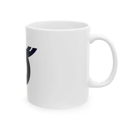 Flag of Asuke Aichi 1971-2005 (Japan) White Coffee Mug - Go Mug Yourself