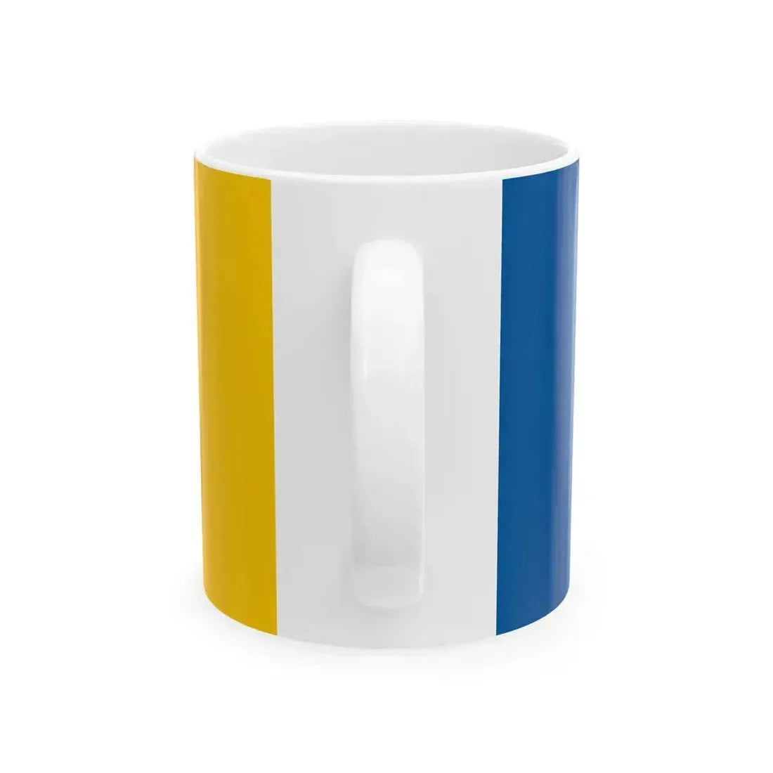 Flag of Aszod variant (Hungary) White Coffee Mug - Go Mug Yourself