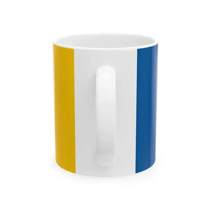 Flag of Aszod variant (Hungary) White Coffee Mug - Go Mug Yourself