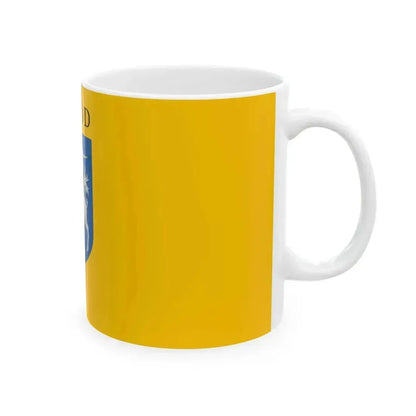 Flag of Aszod variant (Hungary) White Coffee Mug - Go Mug Yourself