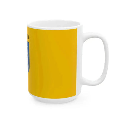 Flag of Aszod variant (Hungary) White Coffee Mug - Go Mug Yourself