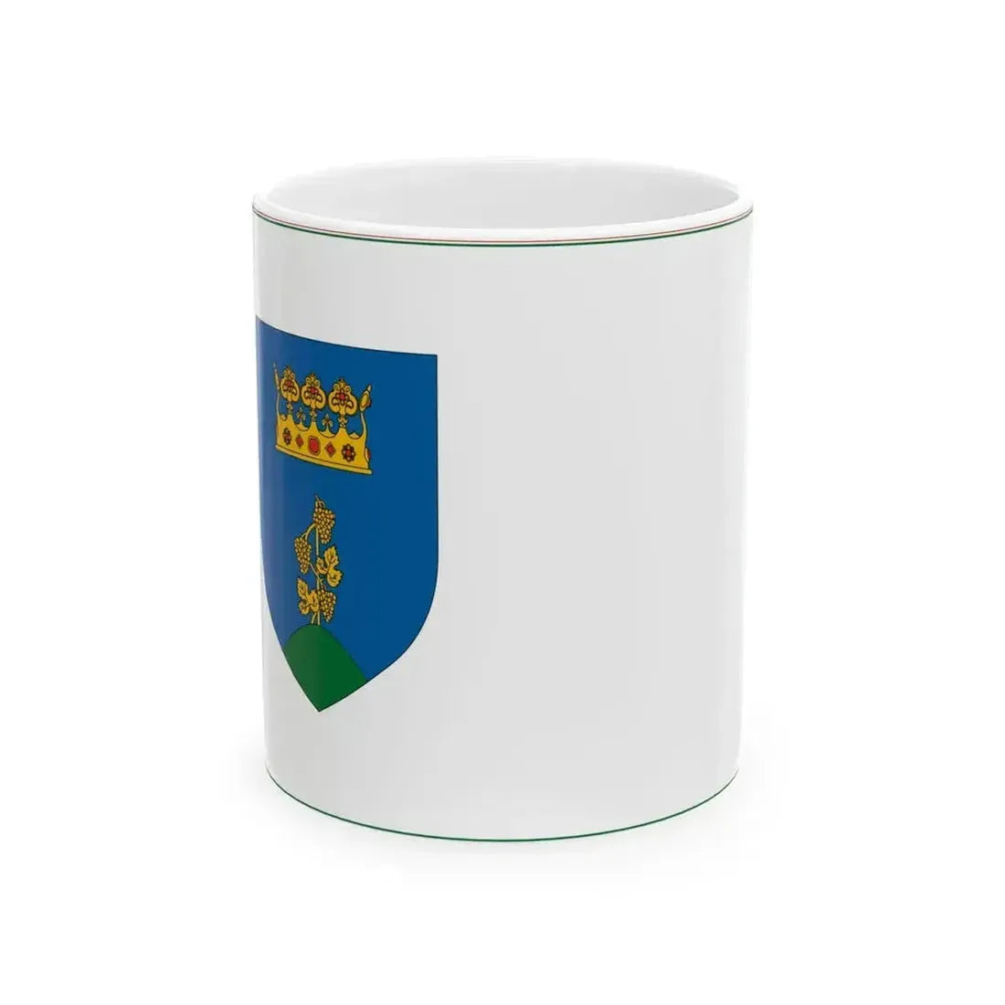 Flag of Aszofo (Hungary) White Coffee Mug 11oz - Go Mug Yourself