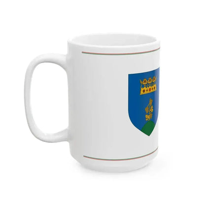 Flag of Aszofo (Hungary) White Coffee Mug - Go Mug Yourself
