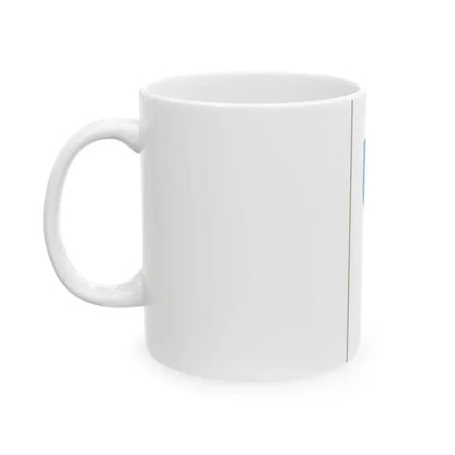 Flag of Aszofo vertical (Hungary) White Coffee Mug - Go Mug Yourself