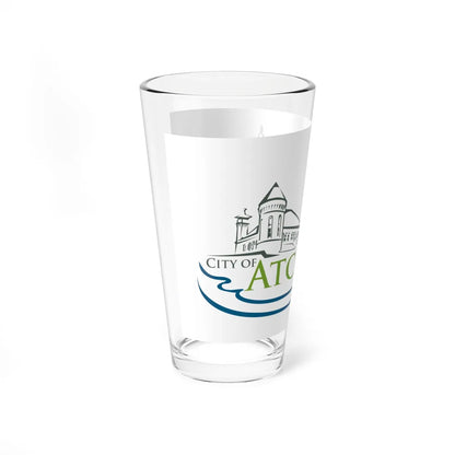 Flag of Atchison Kansas (United States) Pint Glass 16oz - Go Mug Yourself