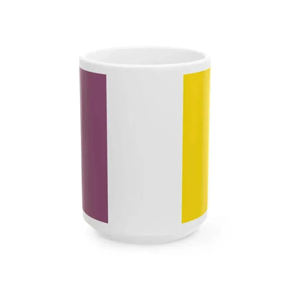 Flag of Ath (Belgium) White Coffee Mug 15oz - Go Mug Yourself