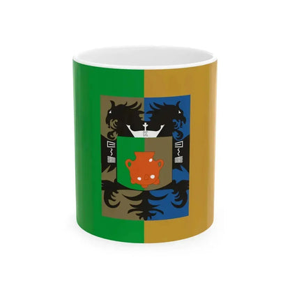 Flag of Atotonilco el Alto 2018-2021 (Mexico) White Coffee Mug 11oz - Go Mug Yourself
