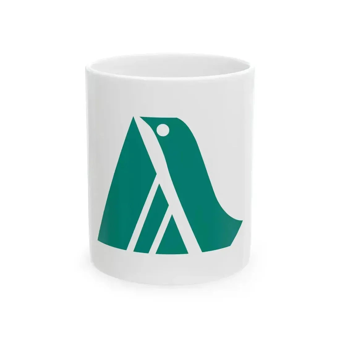 Flag of Atsubetsu Ward Sapporo Hokkaido (Japan) White Coffee Mug 11oz - Go Mug Yourself