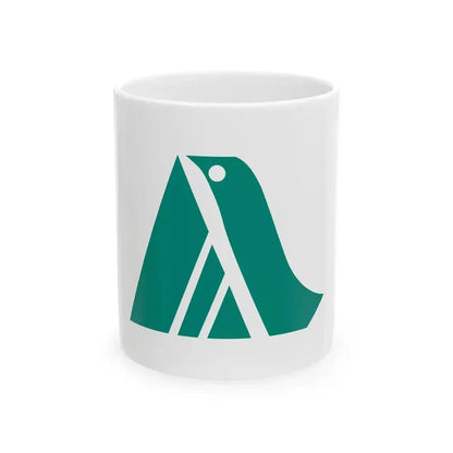 Flag of Atsubetsu Ward Sapporo Hokkaido (Japan) White Coffee Mug 11oz - Go Mug Yourself