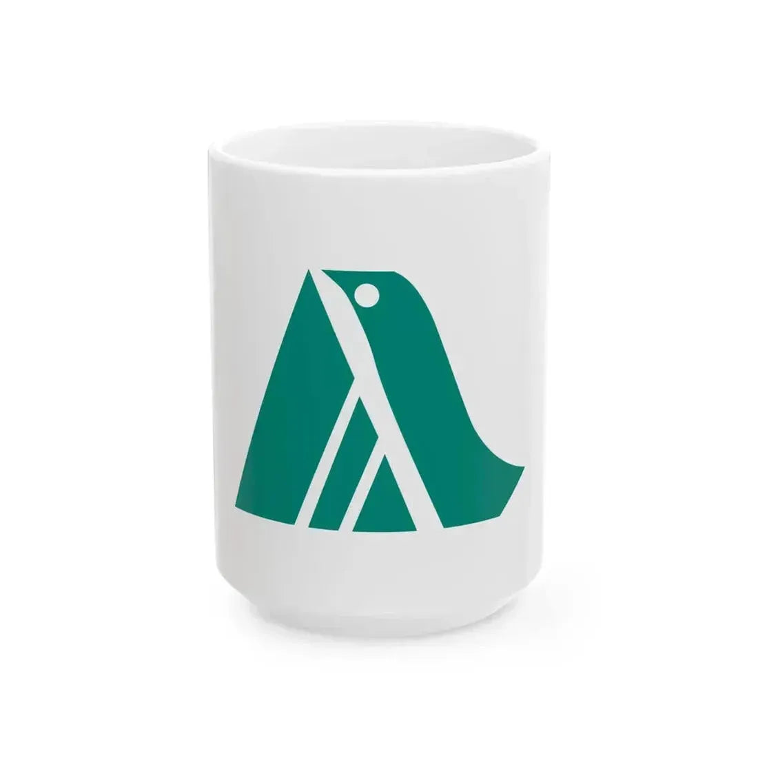 Flag of Atsubetsu Ward Sapporo Hokkaido (Japan) White Coffee Mug 15oz - Go Mug Yourself