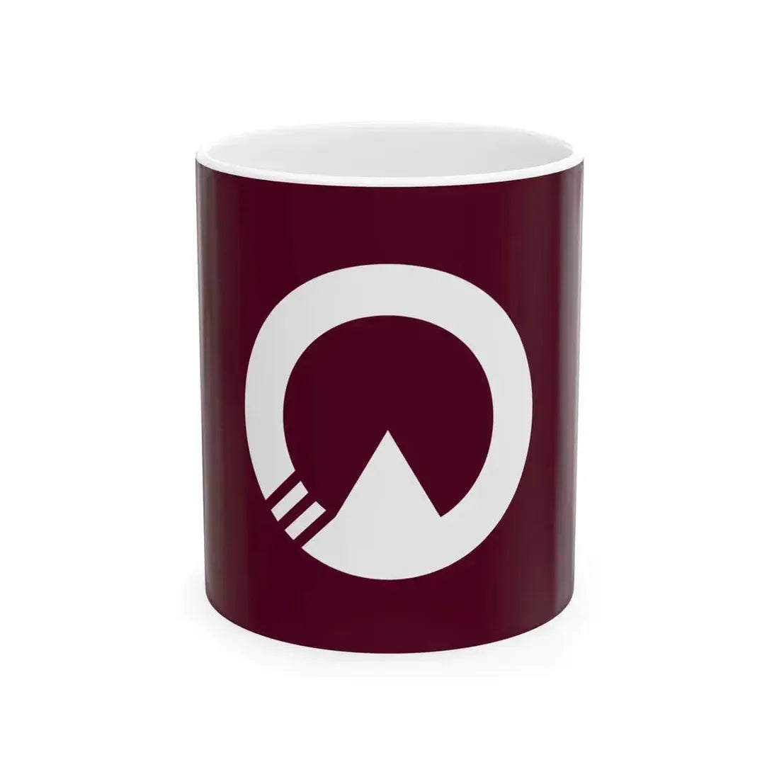 Flag of Atsuta Hokkaido 1963-2005 (Japan) White Coffee Mug 11oz - Go Mug Yourself