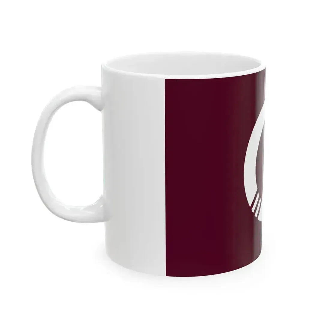 Flag of Atsuta Hokkaido 1963-2005 (Japan) White Coffee Mug - Go Mug Yourself