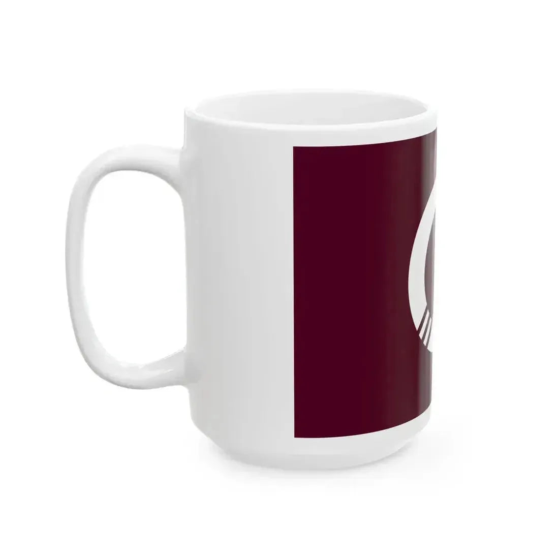 Flag of Atsuta Hokkaido 1963-2005 (Japan) White Coffee Mug - Go Mug Yourself