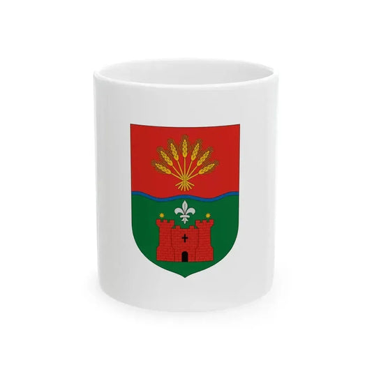 Flag of Attala Hungary (Hungary) White Coffee Mug 11oz - Go Mug Yourself