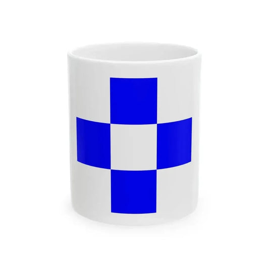 Flag of Attard 1993-2000 (Malta) White Coffee Mug 11oz - Go Mug Yourself