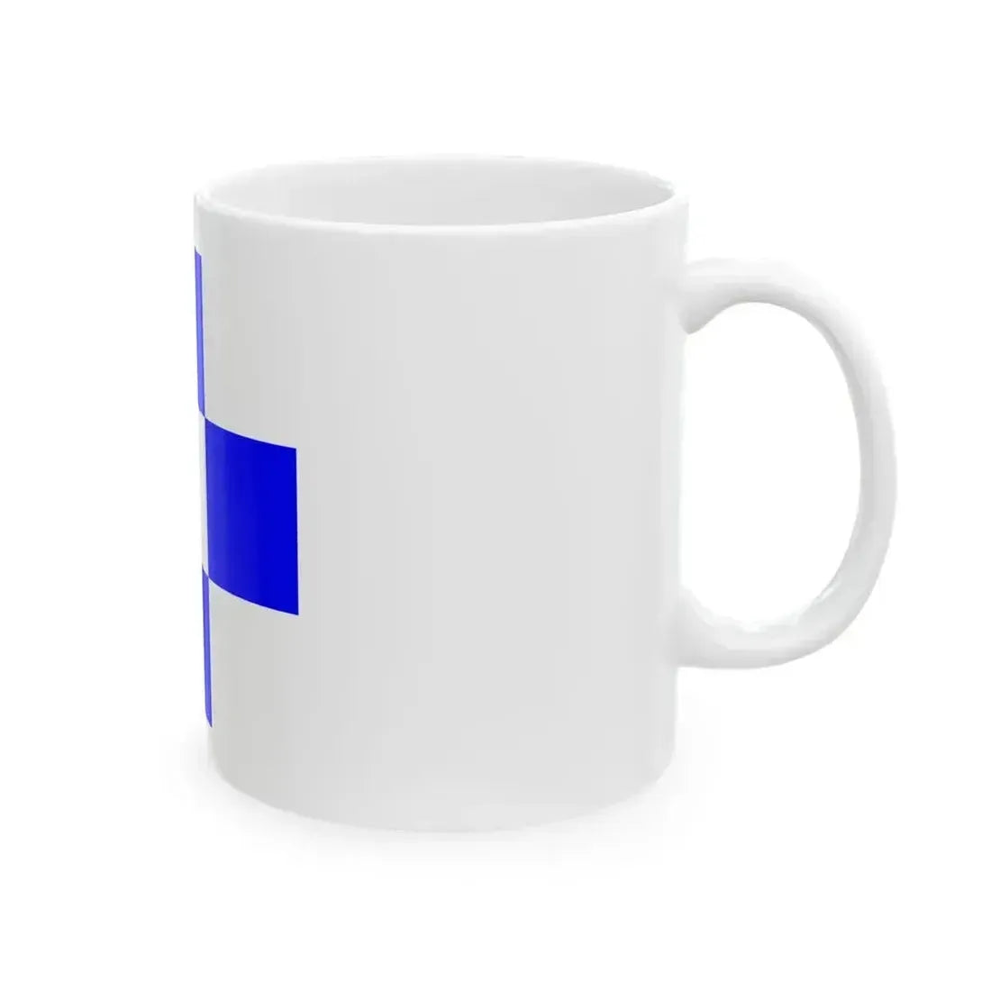 Flag of Attard 1993-2000 (Malta) White Coffee Mug - Go Mug Yourself