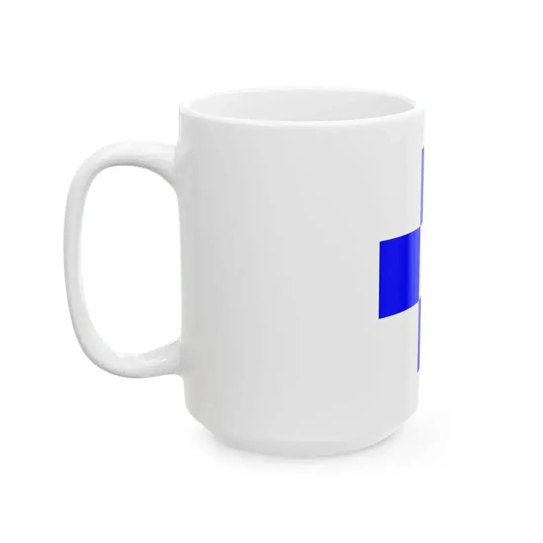 Flag of Attard 1993-2000 (Malta) White Coffee Mug - Go Mug Yourself