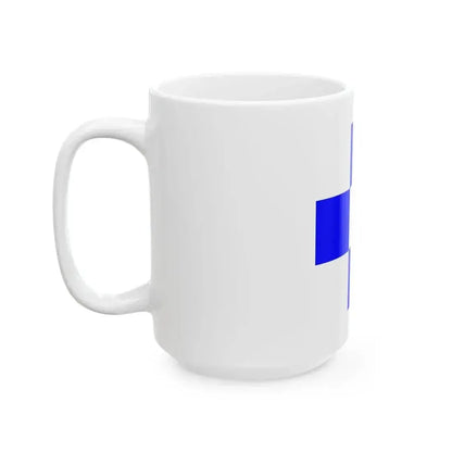 Flag of Attard 1993-2000 (Malta) White Coffee Mug - Go Mug Yourself