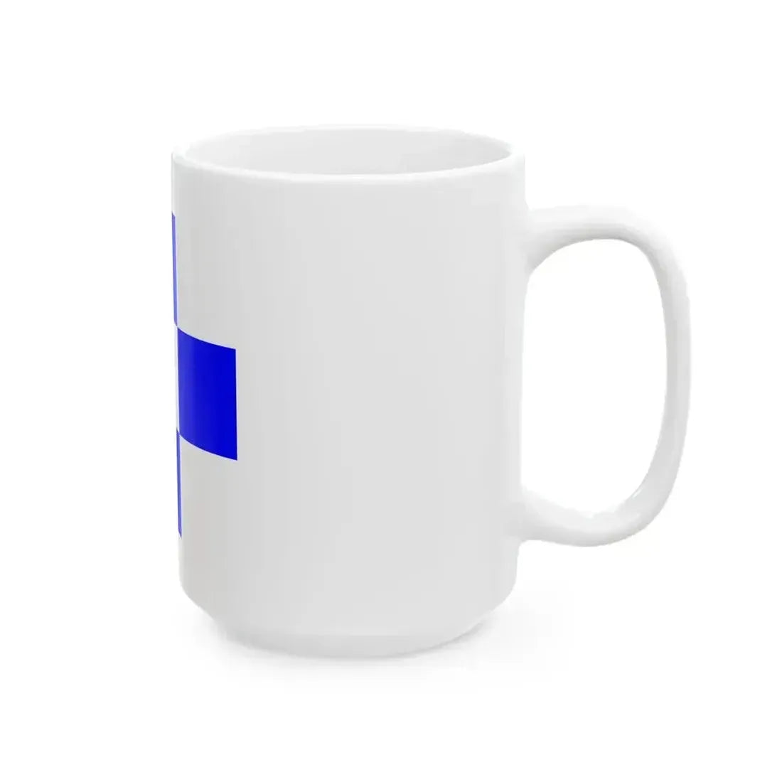 Flag of Attard 1993-2000 (Malta) White Coffee Mug - Go Mug Yourself