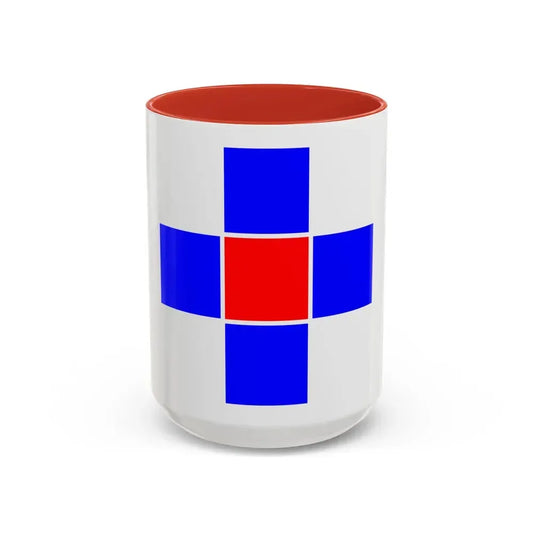 Flag of Attard Malta - Accent Coffee Mug 15oz Red - Go Mug Yourself