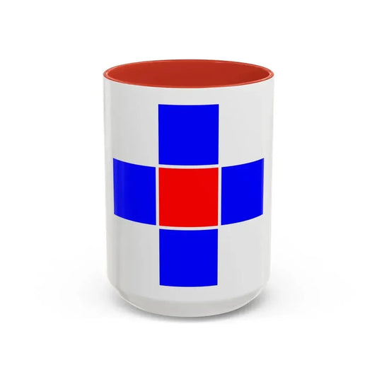 Flag of Attard Malta - Accent Coffee Mug 15oz Red - Go Mug Yourself