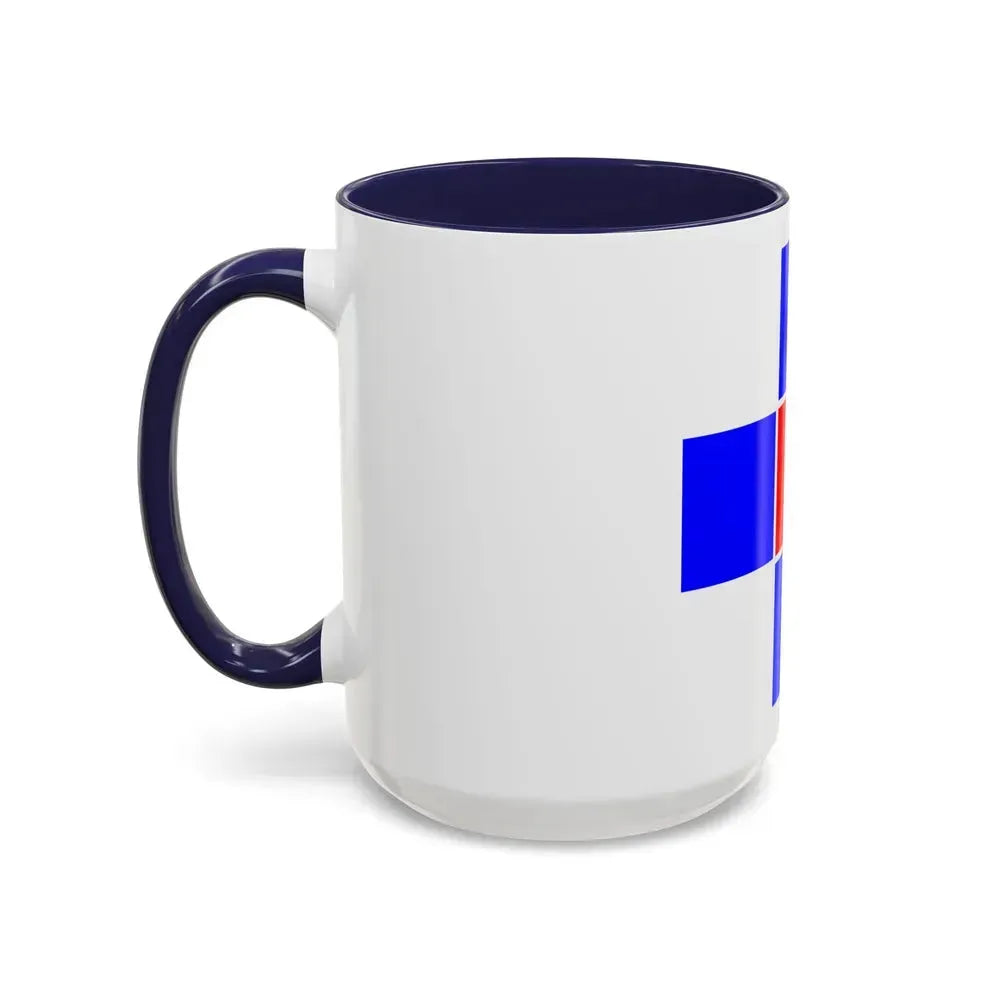 Flag of Attard Malta - Accent Coffee Mug - Go Mug Yourself