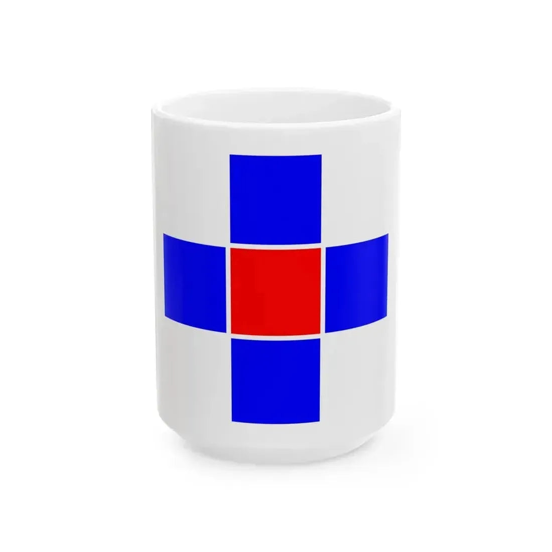 Flag of Attard Malta - White Coffee Mug 15oz - Go Mug Yourself