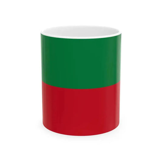Flag of Atuntaqui (Ecuador) White Coffee Mug 11oz - Go Mug Yourself
