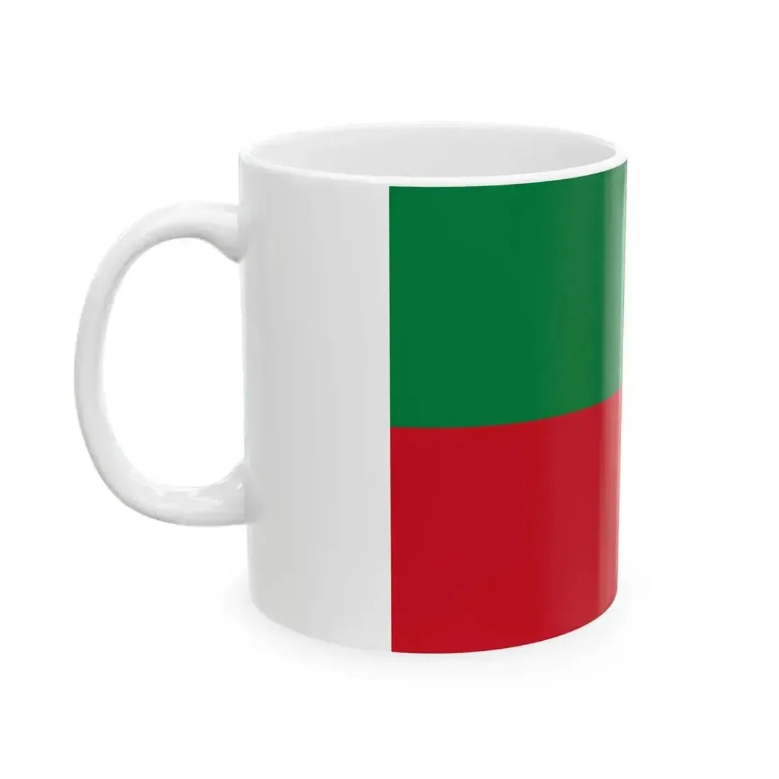 Flag of Atuntaqui (Ecuador) White Coffee Mug - Go Mug Yourself