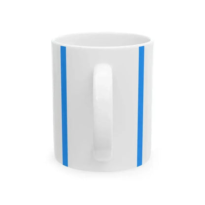 Flag of Atyrau Kazakhstan (Kazakhstan) White Coffee Mug - Go Mug Yourself