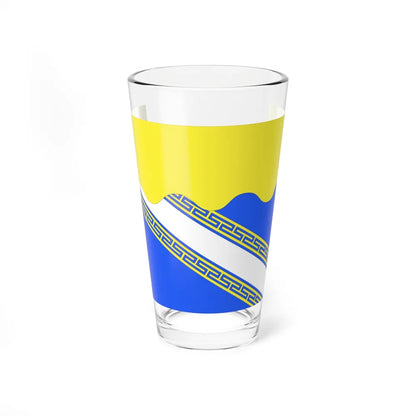 Flag of Aube France 2 - Pint Glass 16oz-16oz-Go Mug Yourself