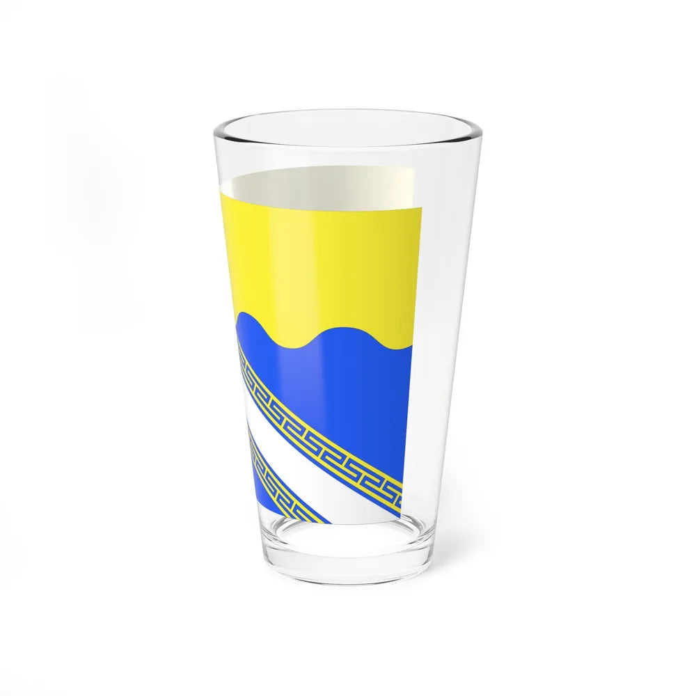 Flag of Aube France 2 - Pint Glass 16oz-Go Mug Yourself