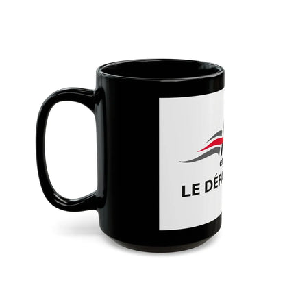 Flag of Aube France - Black Coffee Mug-Go Mug Yourself