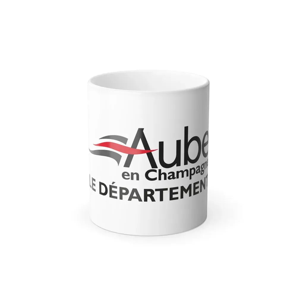 Flag of Aube France - Color Changing Coffee Mug 11oz - Go Mug Yourself
