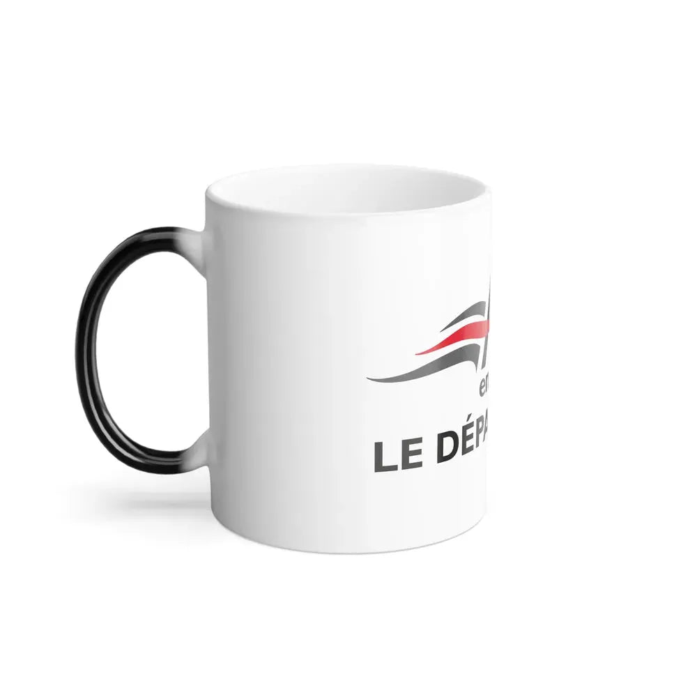 Flag of Aube France - Color Changing Coffee Mug - Go Mug Yourself