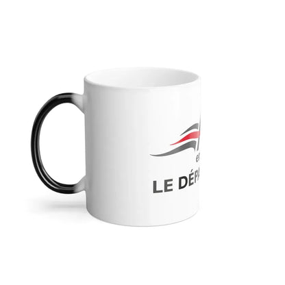 Flag of Aube France - Color Changing Coffee Mug - Go Mug Yourself