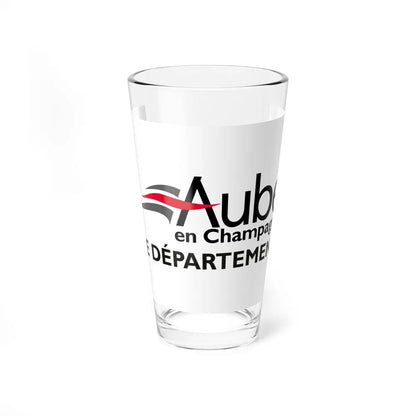 Flag of Aube France - Pint Glass 16oz-16oz-Go Mug Yourself