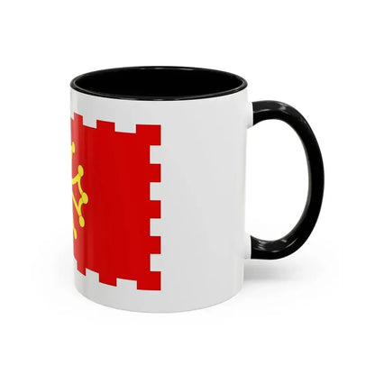 Flag of Aude France 2 - Accent Coffee Mug - Go Mug Yourself
