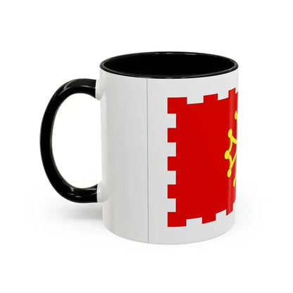 Flag of Aude France 2 - Accent Coffee Mug - Go Mug Yourself