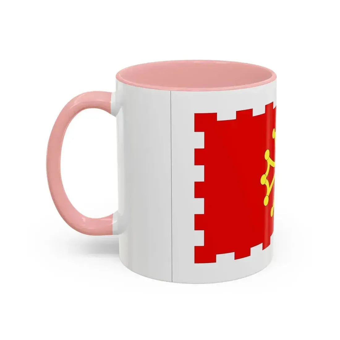 Flag of Aude France 2 - Accent Coffee Mug - Go Mug Yourself